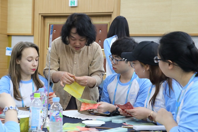 2018 외국인 유학생 한국문화탐방단(아우르기 4기) 발대식 및 한국전통문화탐방