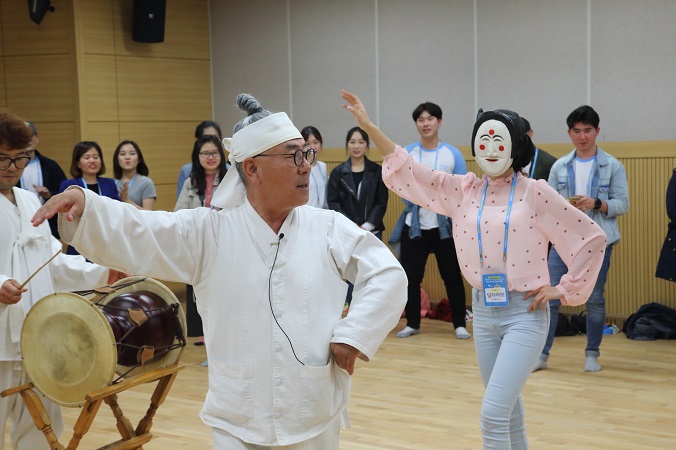 2018 외국인 유학생 한국문화탐방단(아우르기 4기) 발대식 및 한국전통문화탐방