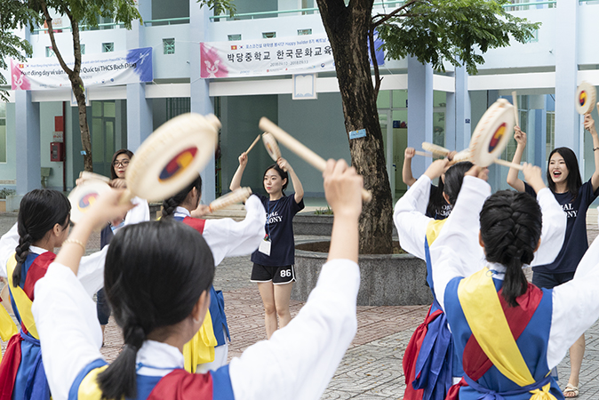 2018년 포스코건설 CSR 연계 <착한한류 프로젝트>