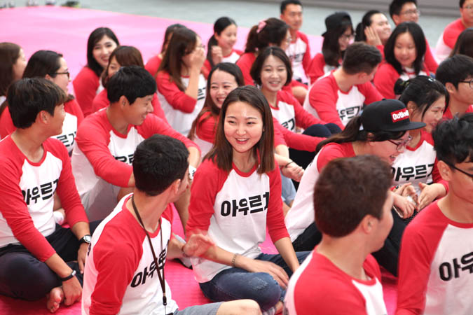 외국인 유학생 한국문화탐방단 아우르기 - 태권도