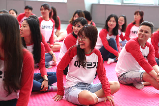 외국인 유학생 한국문화탐방단 아우르기 - 태권도