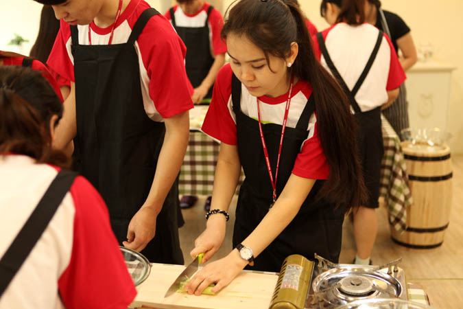 외국인 유학생 한국문화탐방단 아우르기 K-FOOD