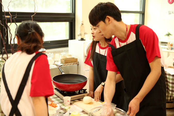 외국인 유학생 한국문화탐방단 아우르기 K-FOOD