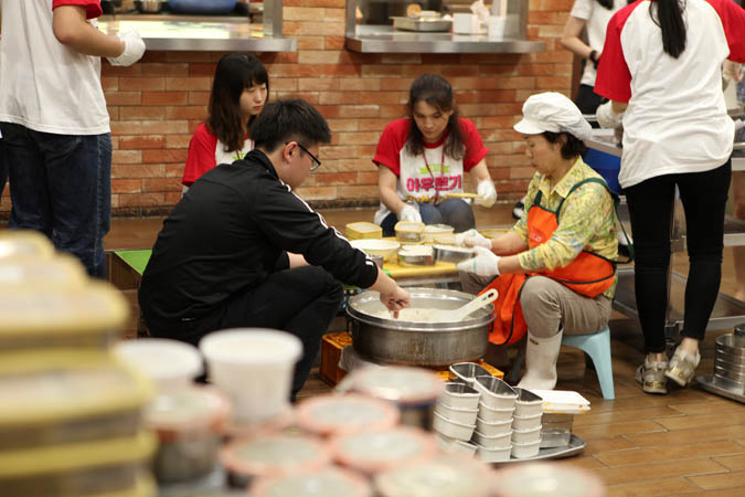 외국인 유학생 한국문화탐방단 아우르기 K-FOOD