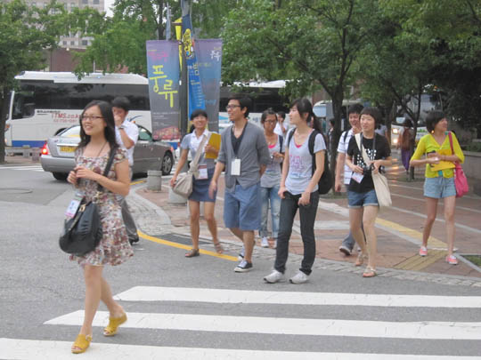 2011 중국대학교학보사기자단 초청사업