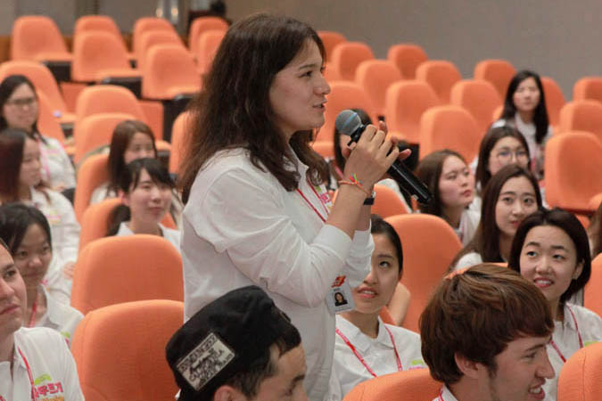 외국인 유학생 한국문화탐방단 아우르기 발대식