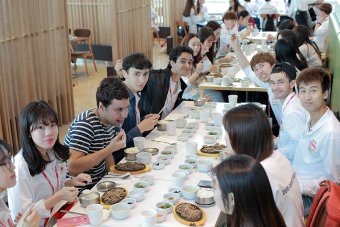 외국인 유학생 한국문화탐방단 아우르기 발대식