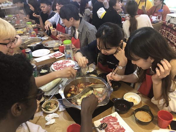 2018 외국인 유학생 한국문화탐방단(아우르기 4기) 제3차 글로벌식문화탐방(중국)