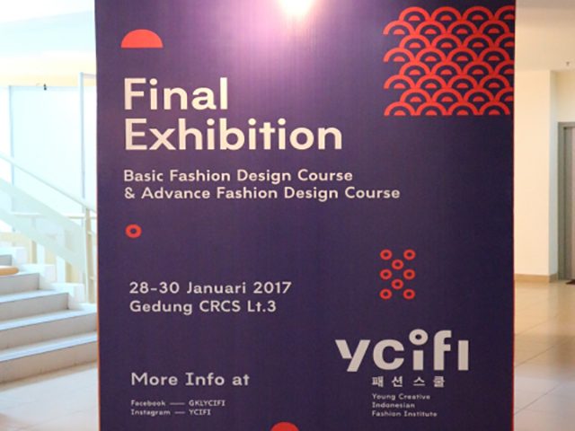 인도네시아 패션교육센터 YCIFI 1기 졸업작품전시회