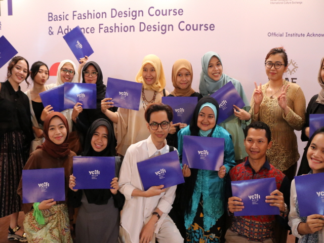 인도네시아 패션교육센터 YCIFI 1기 수료식